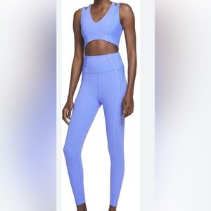 Nike Yoga Jumpsuit - - Blue, size medium